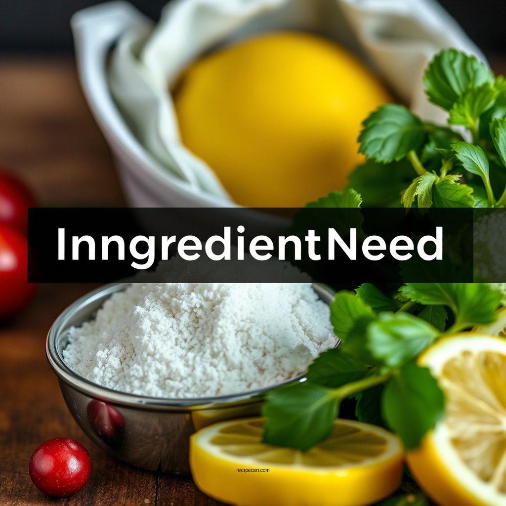 Ingredients Needed - lemon icebox pie recipe