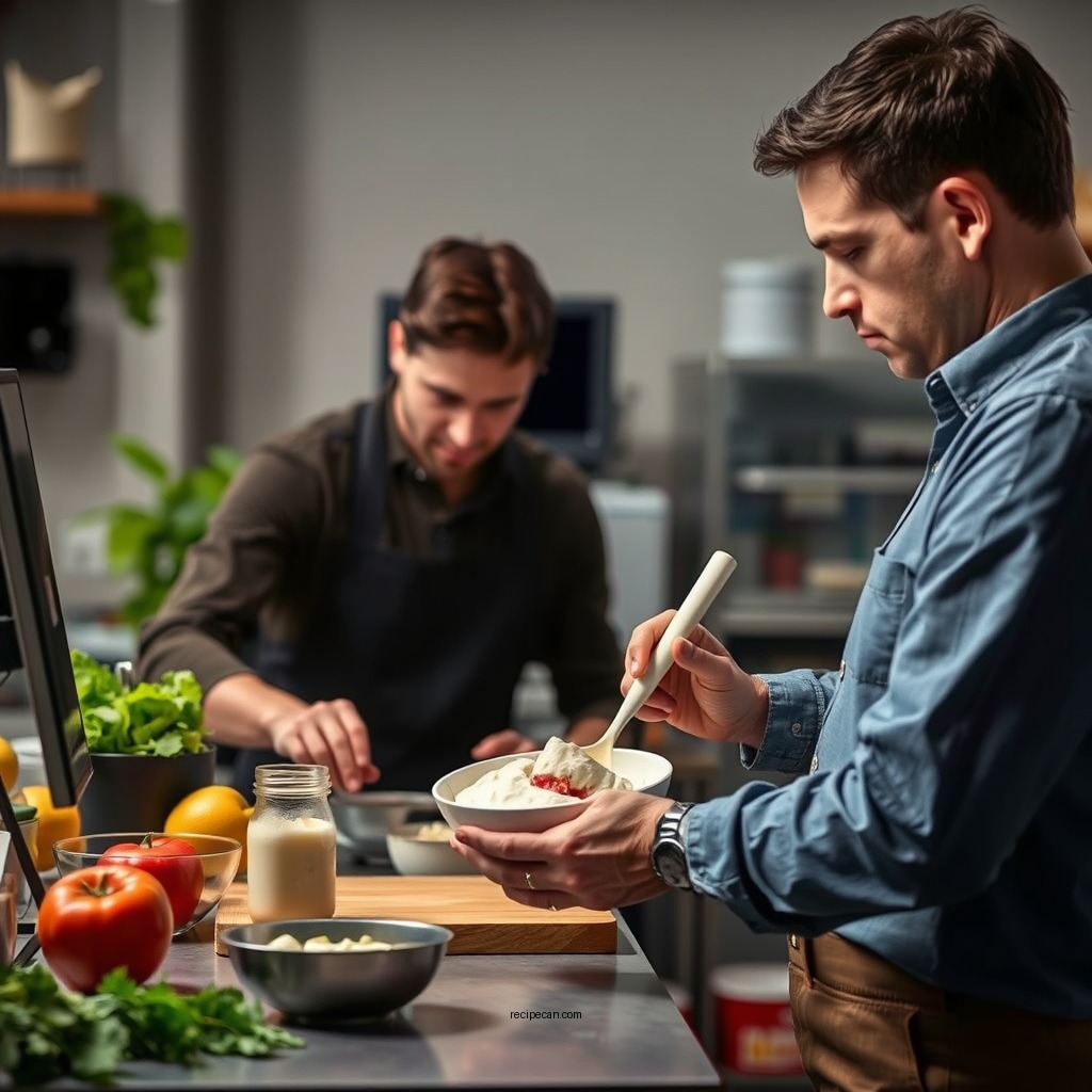 Step-by-Step Preparation - lemon mayonnaise salad dressing recipe