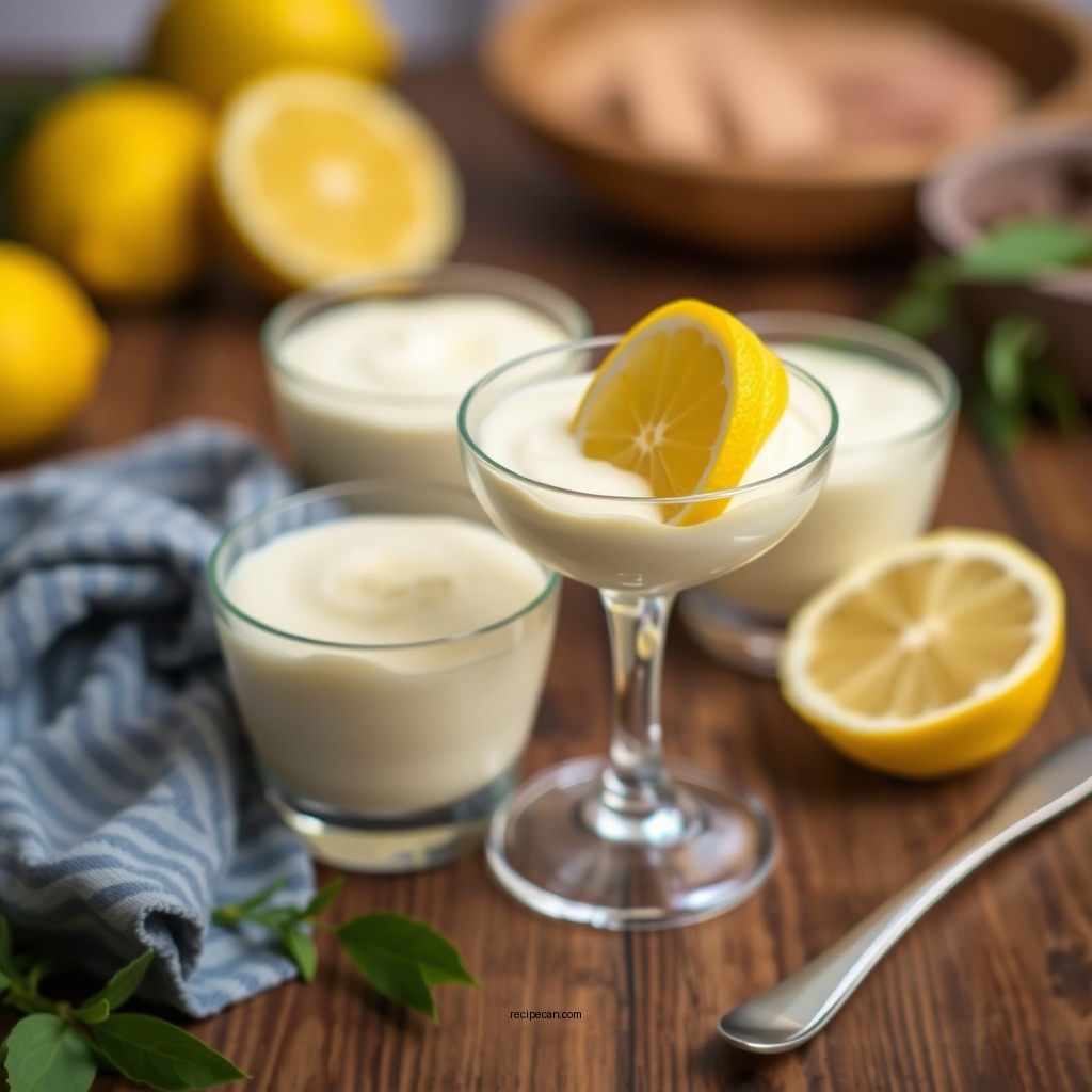 No-Bake Lemon Mousse - lemon mousse recipes