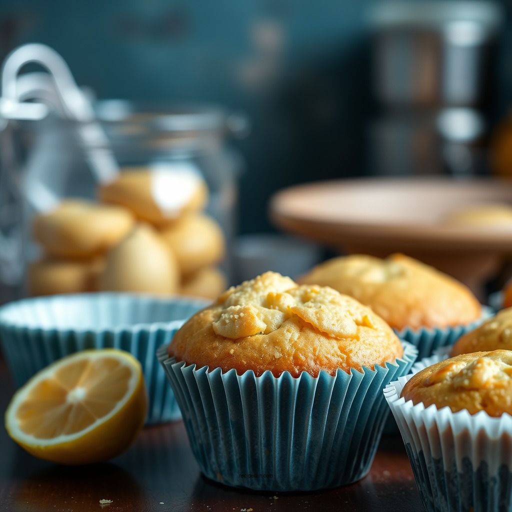 Ingredients You'll Need - lemon muffin recipe