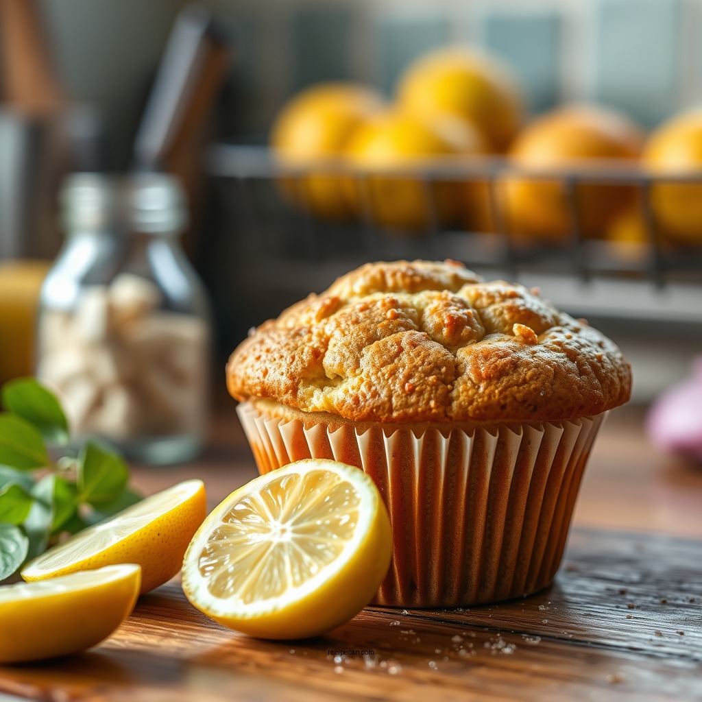 Ingredients You'll Need - lemon muffins recipe