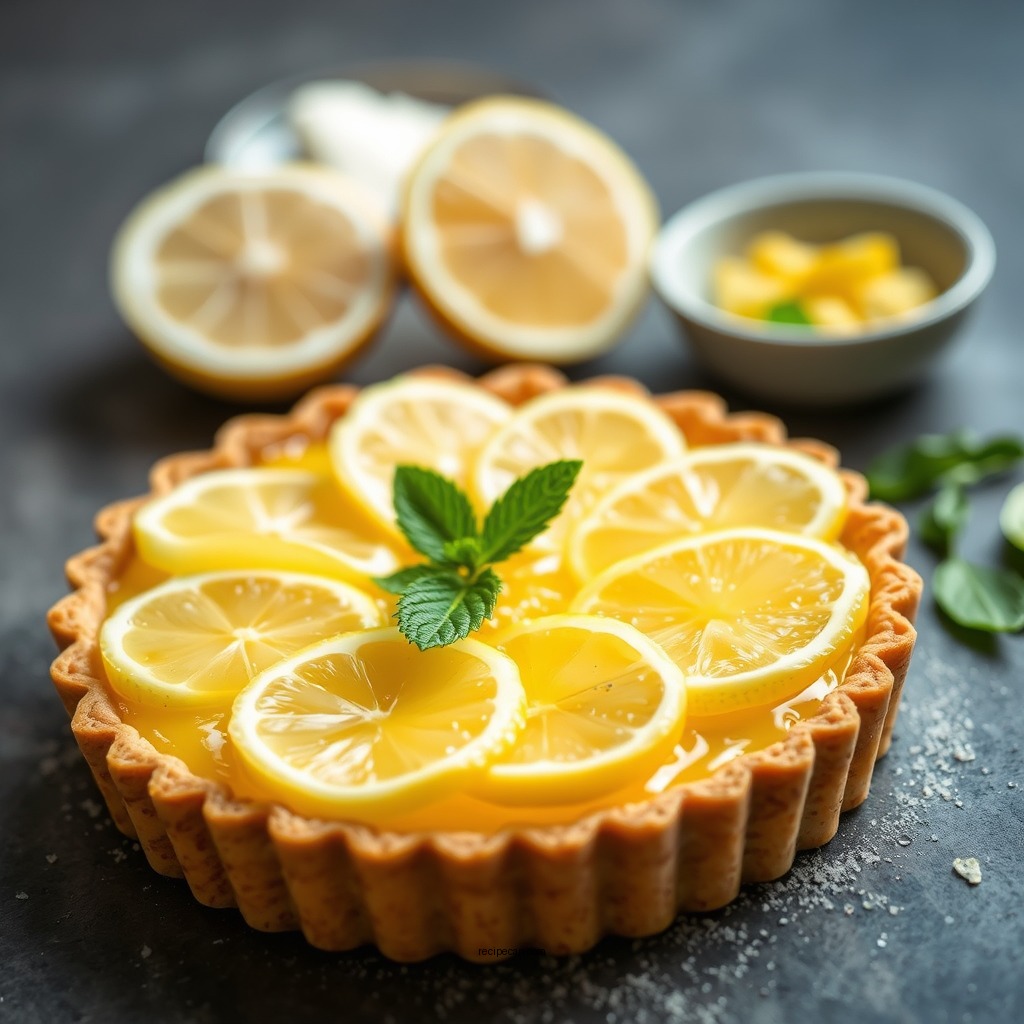 Ingredients You'll Need - lemon tart recipe easy