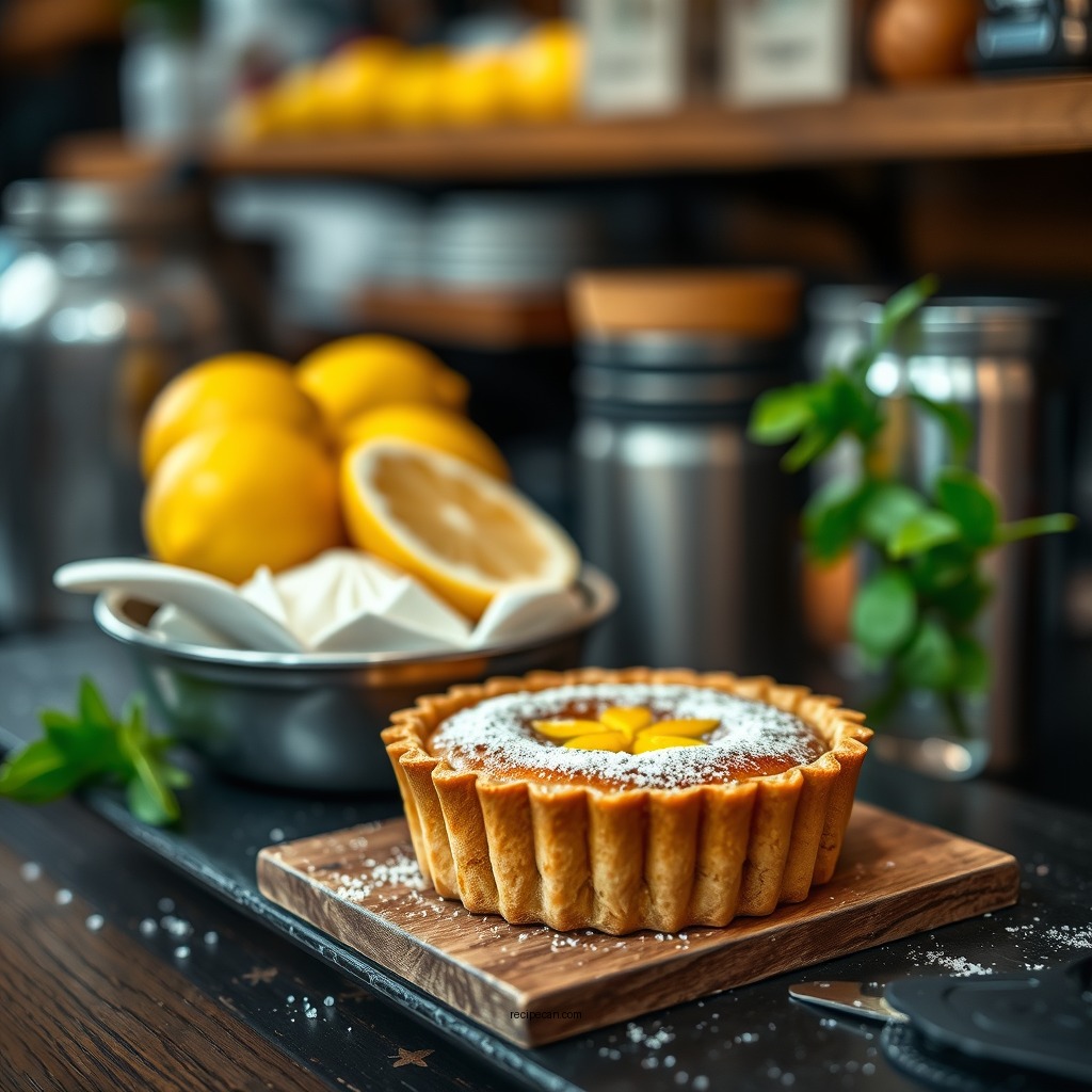 Ingredients You'll Need - lemon tart recipe