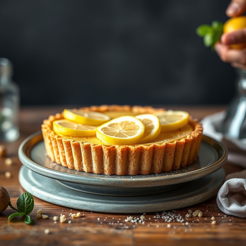 No-Bake Lemon Tart - lemon tarts recipes