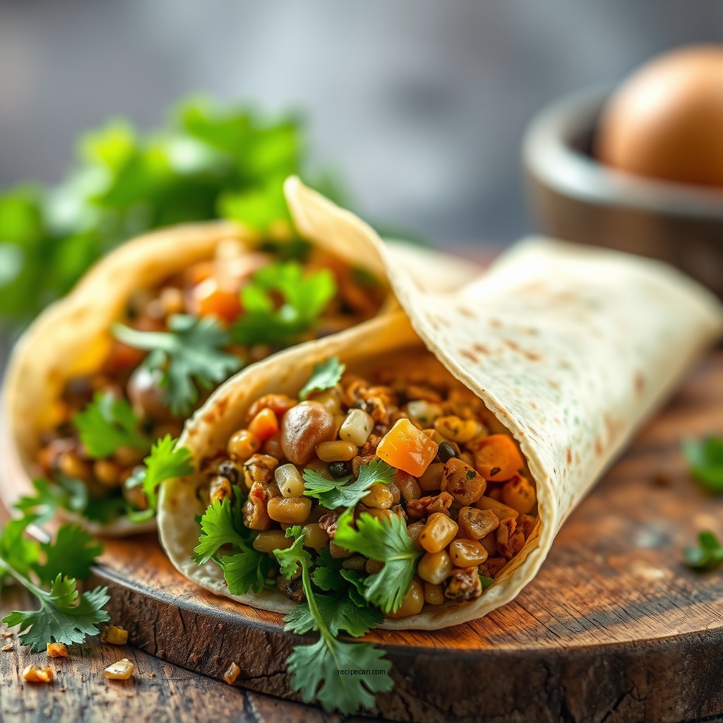 Key Ingredients for Lentil Wraps - lentil wrap recipe