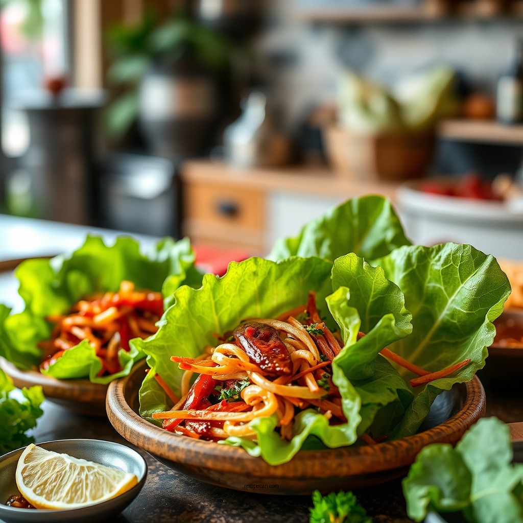 Benefits of Lettuce Wraps - lettuce wrap recipes