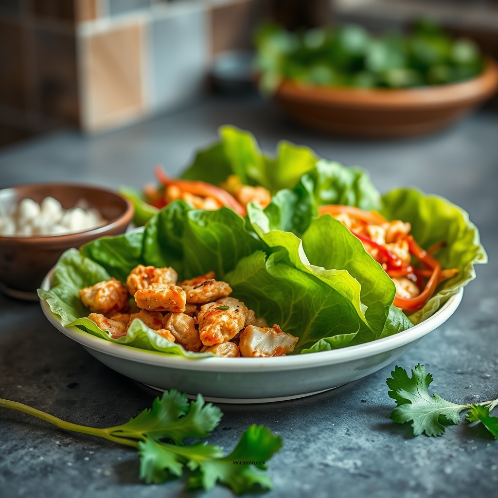 Classic Chicken Lettuce Wraps - lettuce wraps recipes