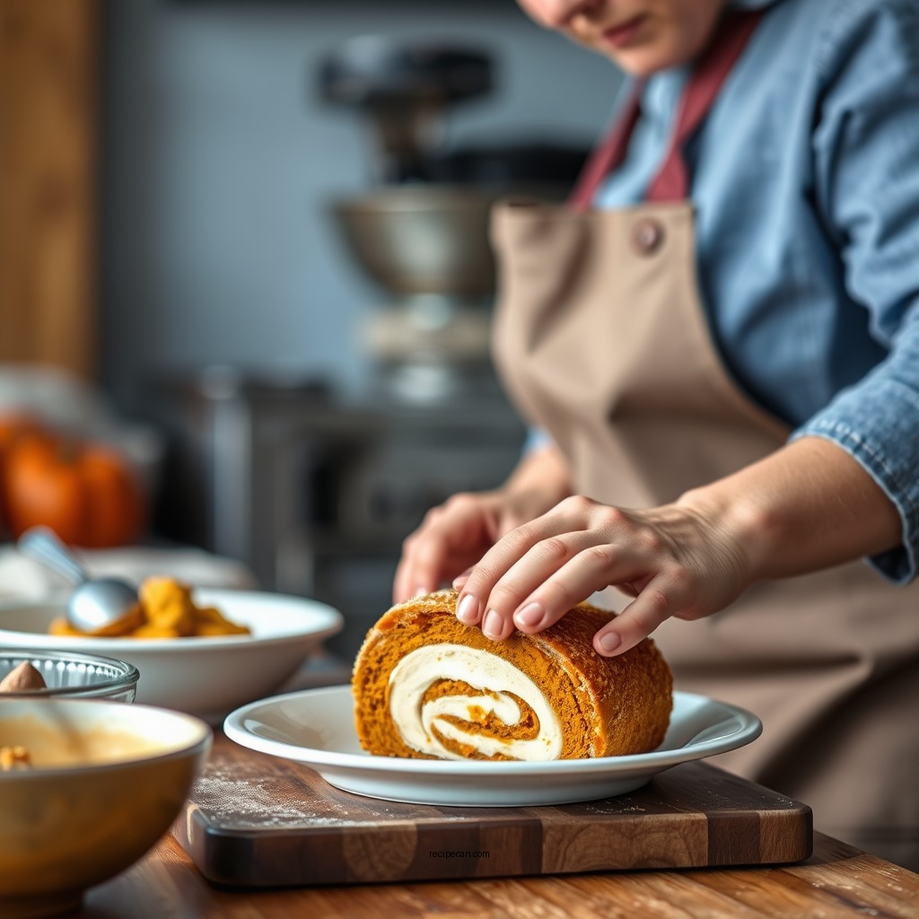 Preparation Steps - libbys pumpkin roll recipe
