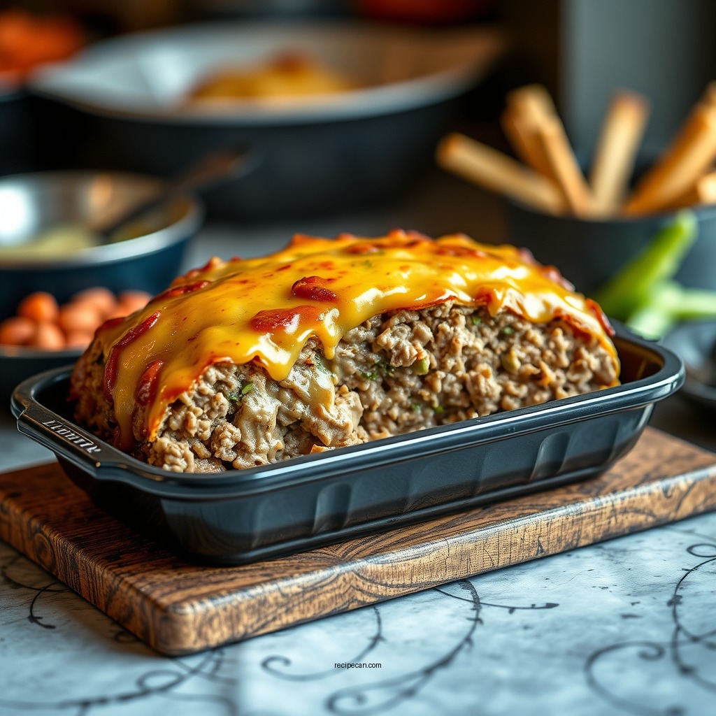 Cheesy Lipton Onion Soup Meatloaf - lipton onion soup recipes meatloaf