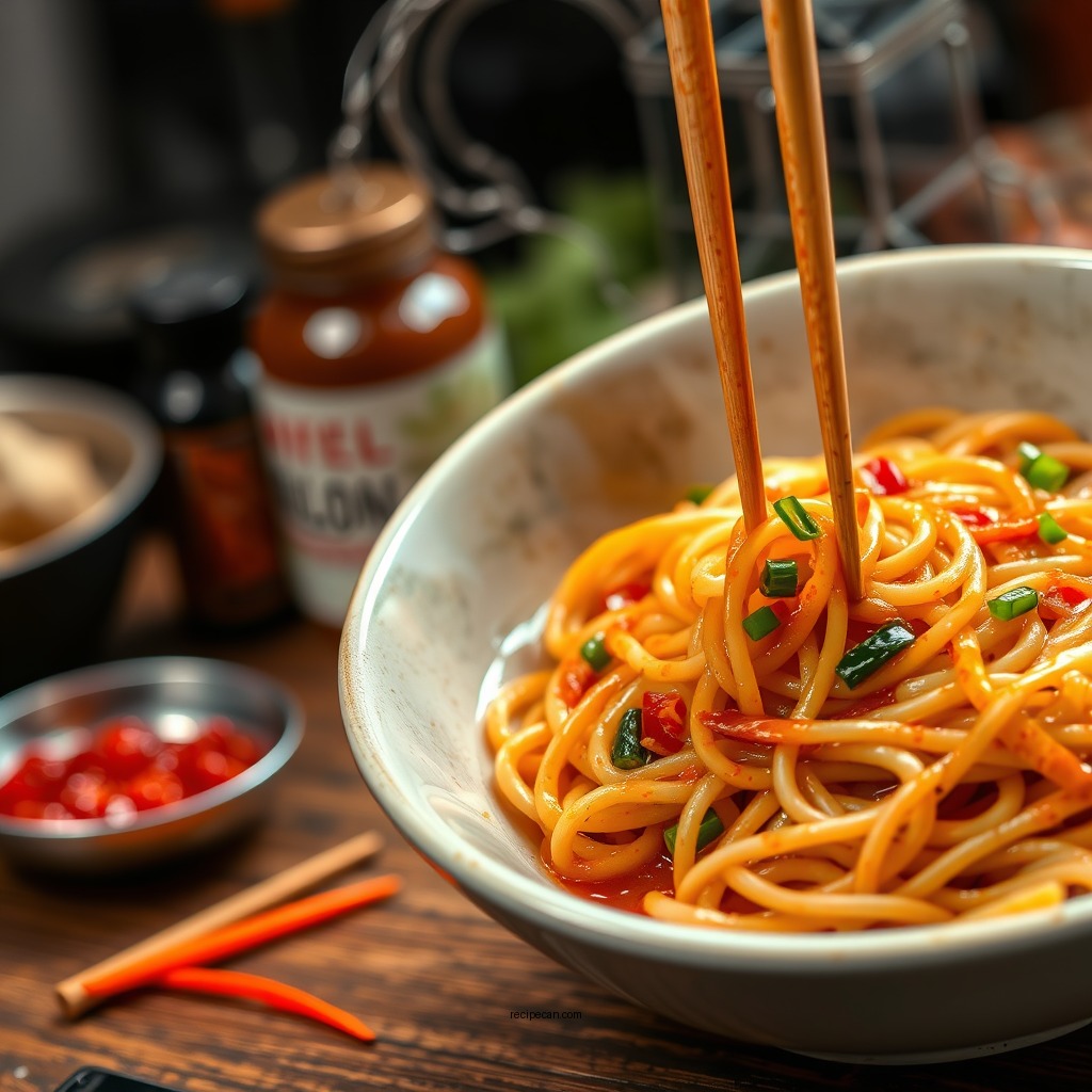 Key Ingredients for Lo Mein Sauce - lo mein sauce recipe