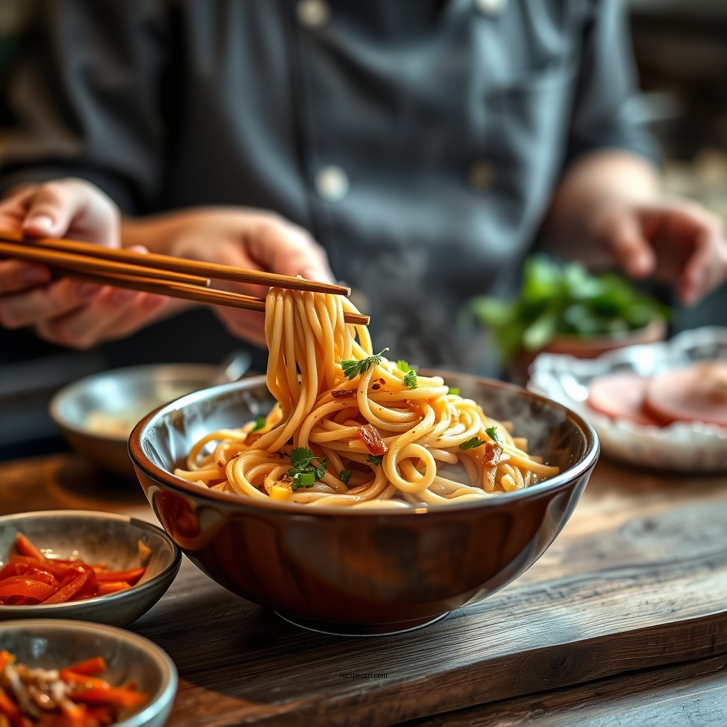 Step-by-Step Recipe Instructions - lo mein sauce recipe