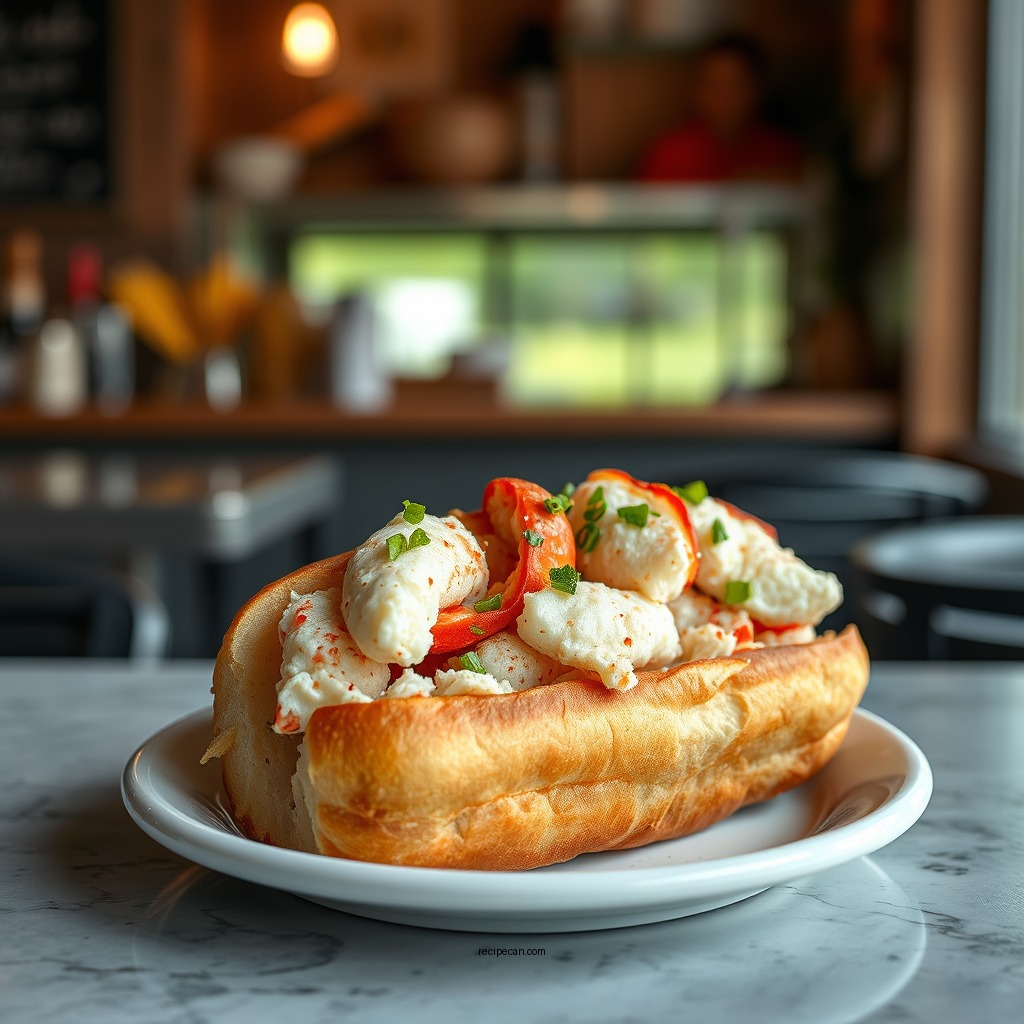 Classic New England Lobster Roll - lobster roll recipes