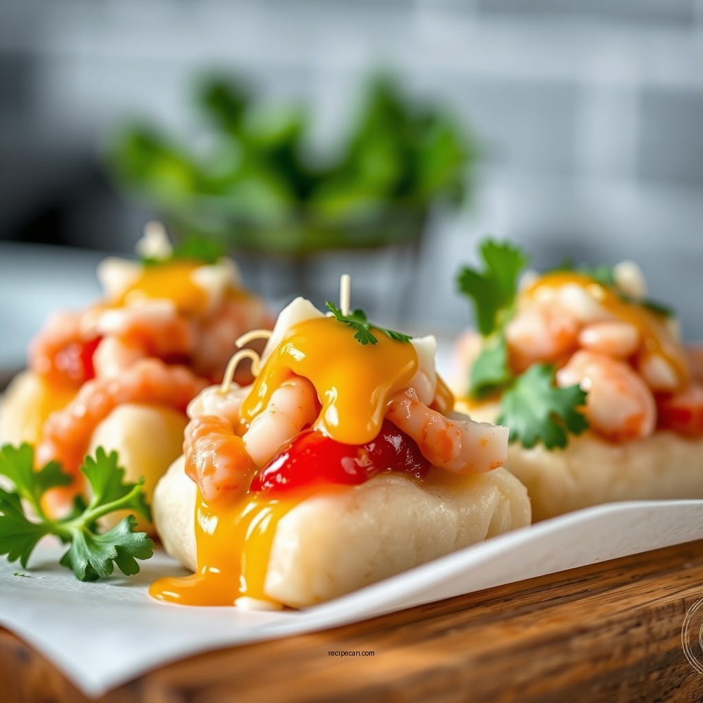 Making the Dressing - lobster rolls recipe