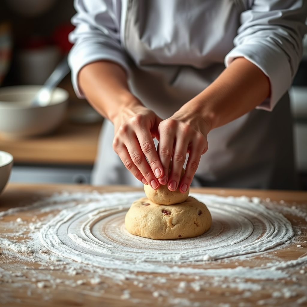 Preparing the Cookie Dough - lofthouse cookies recipe