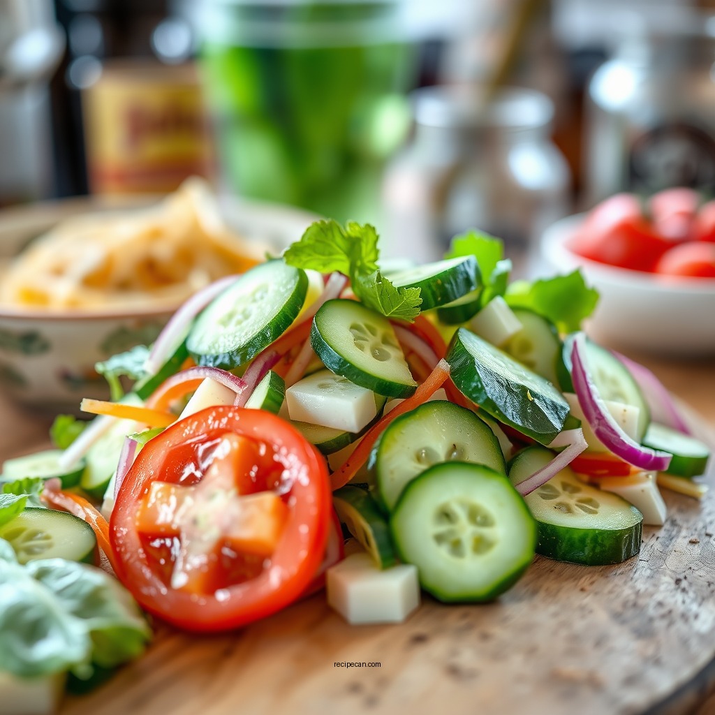 Ingredients You'll Need - logans cucumber salad recipe