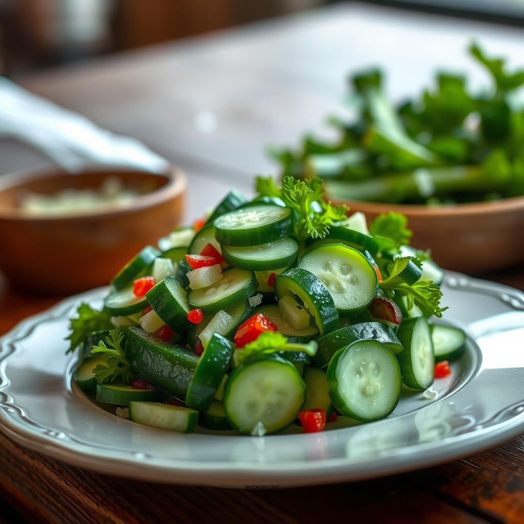Classic Cucumber Salad - logan's cucumber salad recipes