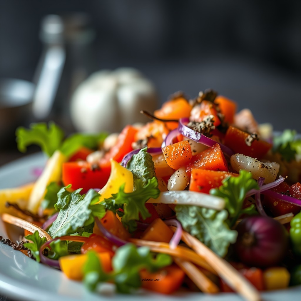 Adding Color and Flavor: Vegetables and Fruits - long life salad recipe