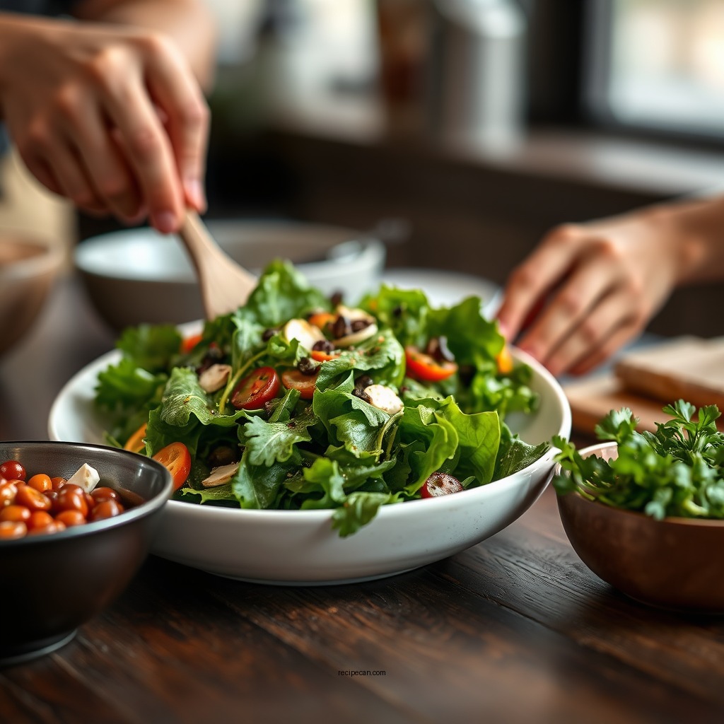 Preparing Your Base: The Salad Greens - long life salad recipe