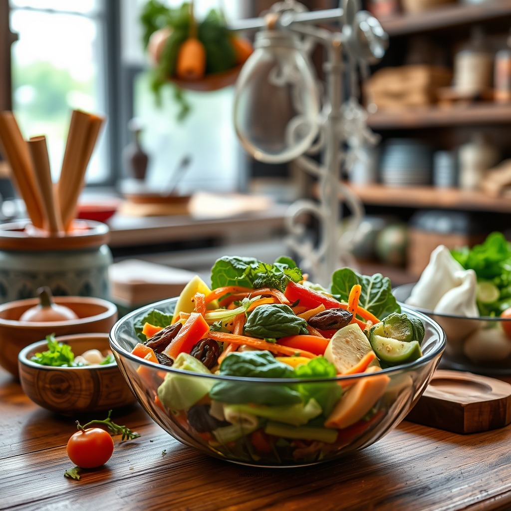 The Key Ingredients for Longevity - long life salad recipe