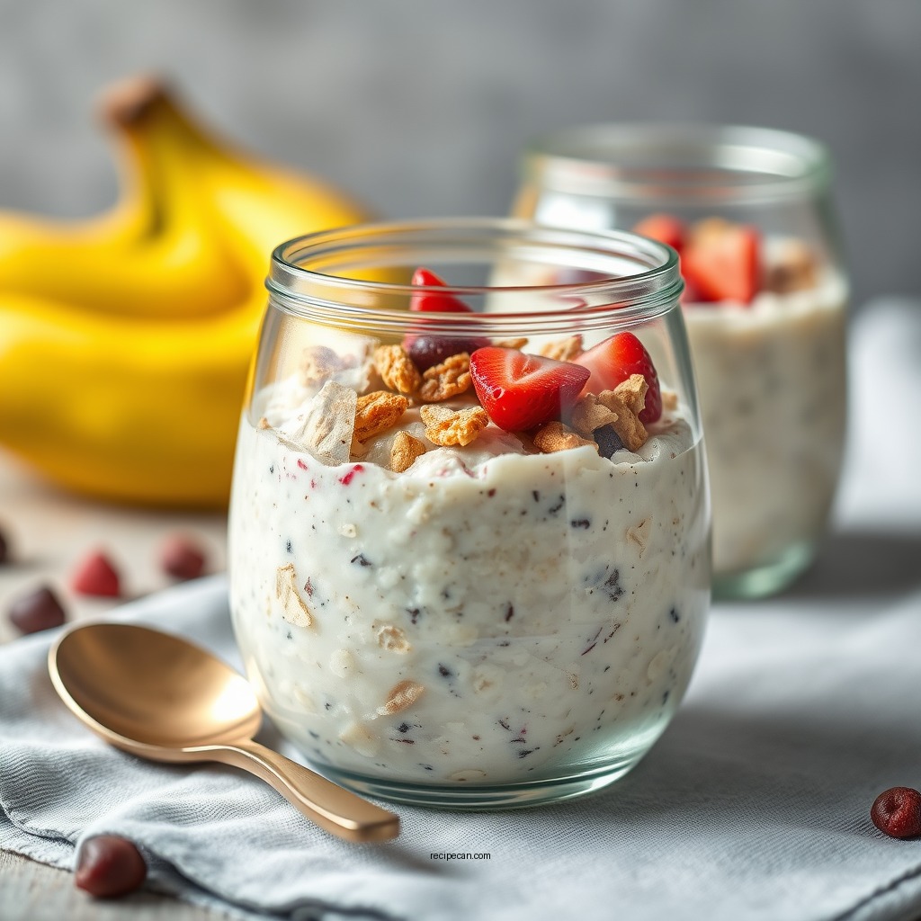 Basic Low Calorie Overnight Oats Recipe - low calorie overnight oats recipe