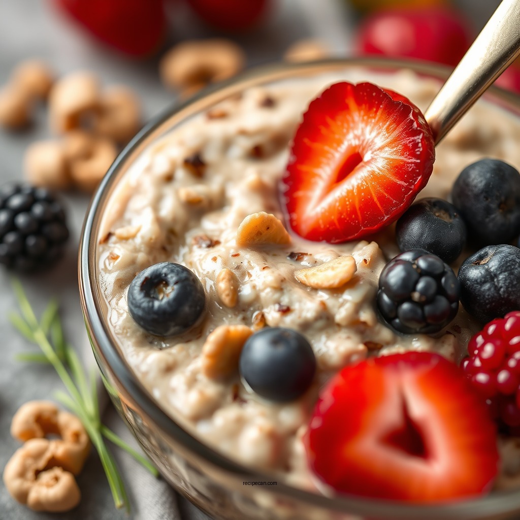 Flavor Variations to Try - low calorie overnight oats recipe