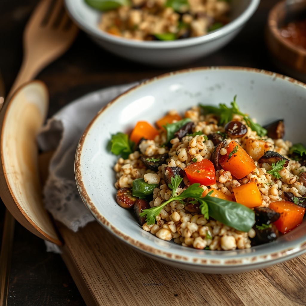 Quinoa and Roasted Vegetable Salad - low fodmap salad recipes