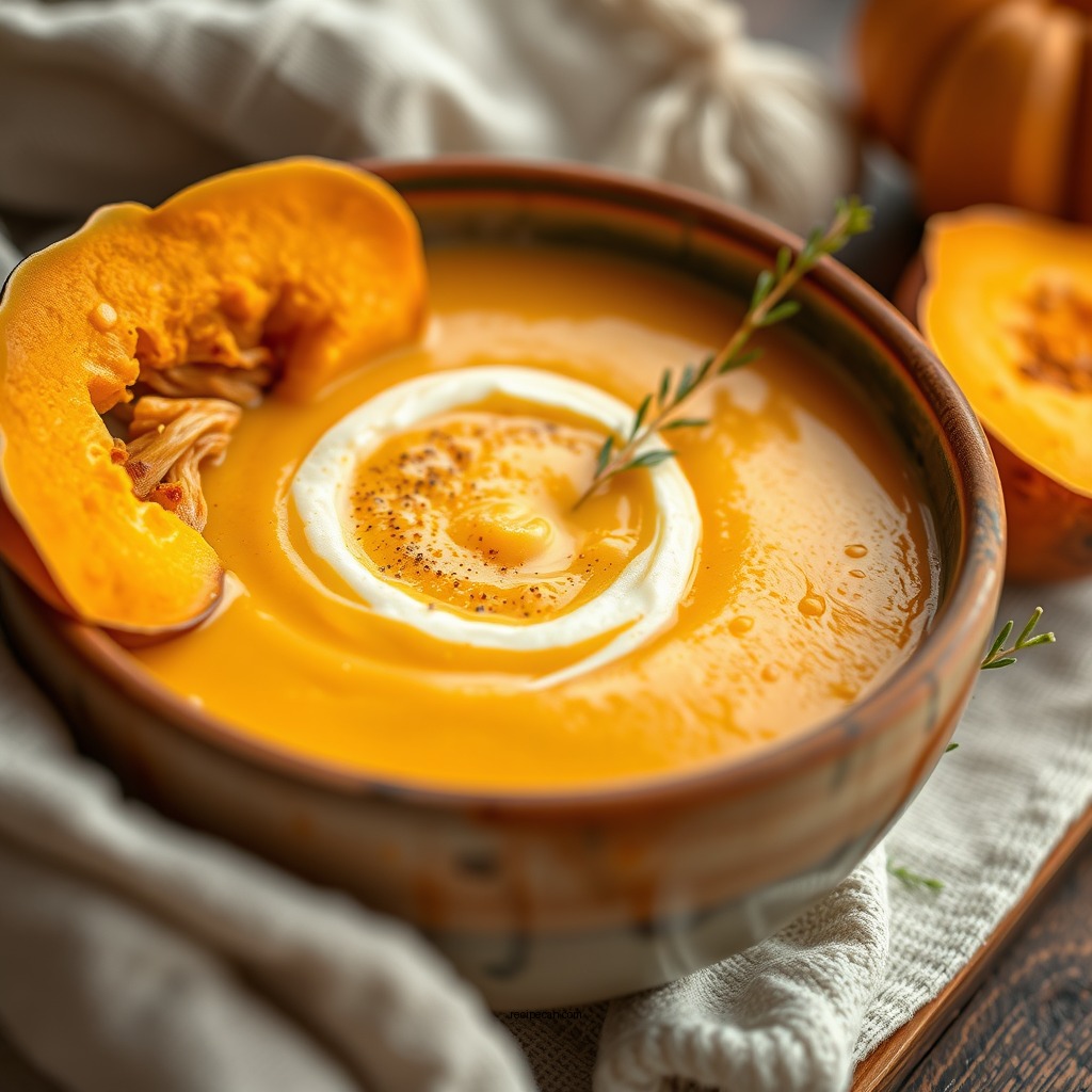 Butternut Squash Soup - low fodmap soups recipes