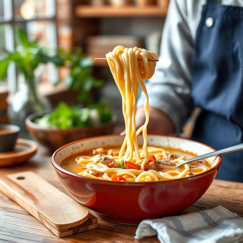 Classic Chicken Noodle Soup - low fodmap soups recipes