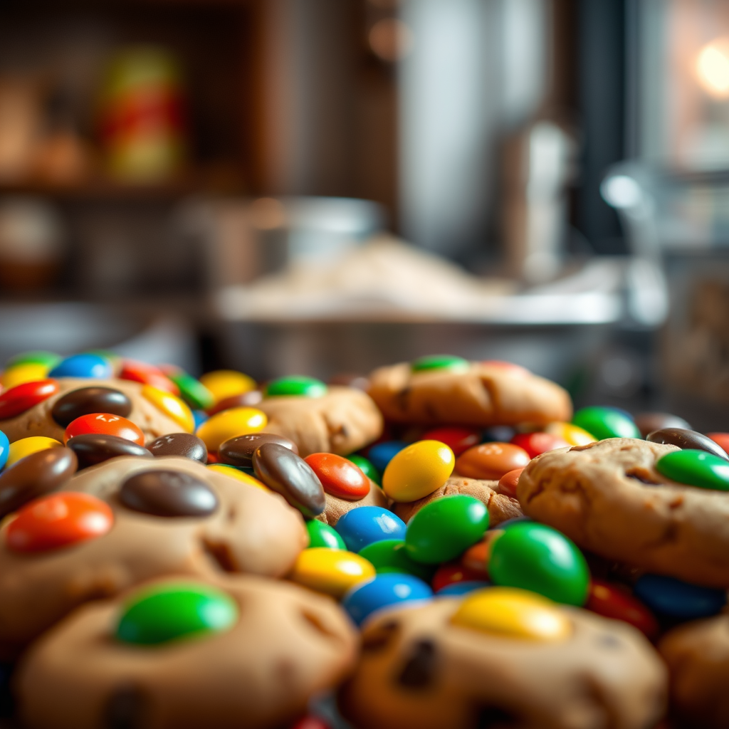 Essential Ingredients for M&M Cookies - m and m cookie recipe