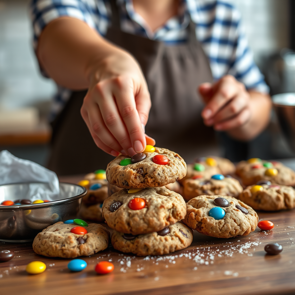 Step-by-Step Instructions - m and m cookie recipe