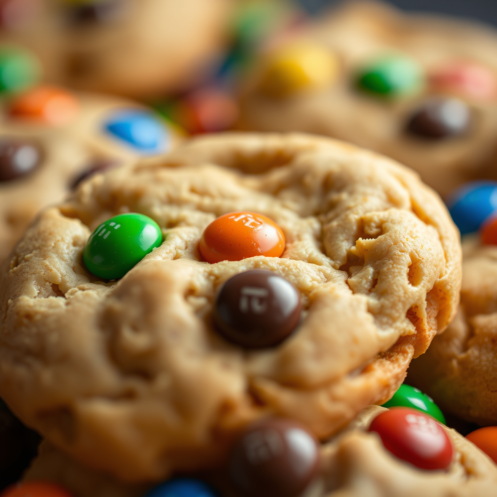 Gluten-Free M&M Cookies - m m cookie recipes