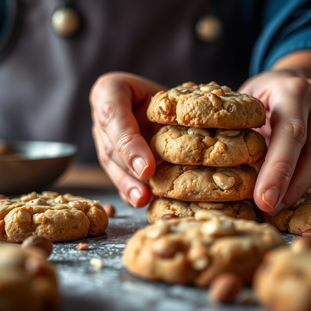 Baking Instructions - macadamia nut cookie recipe