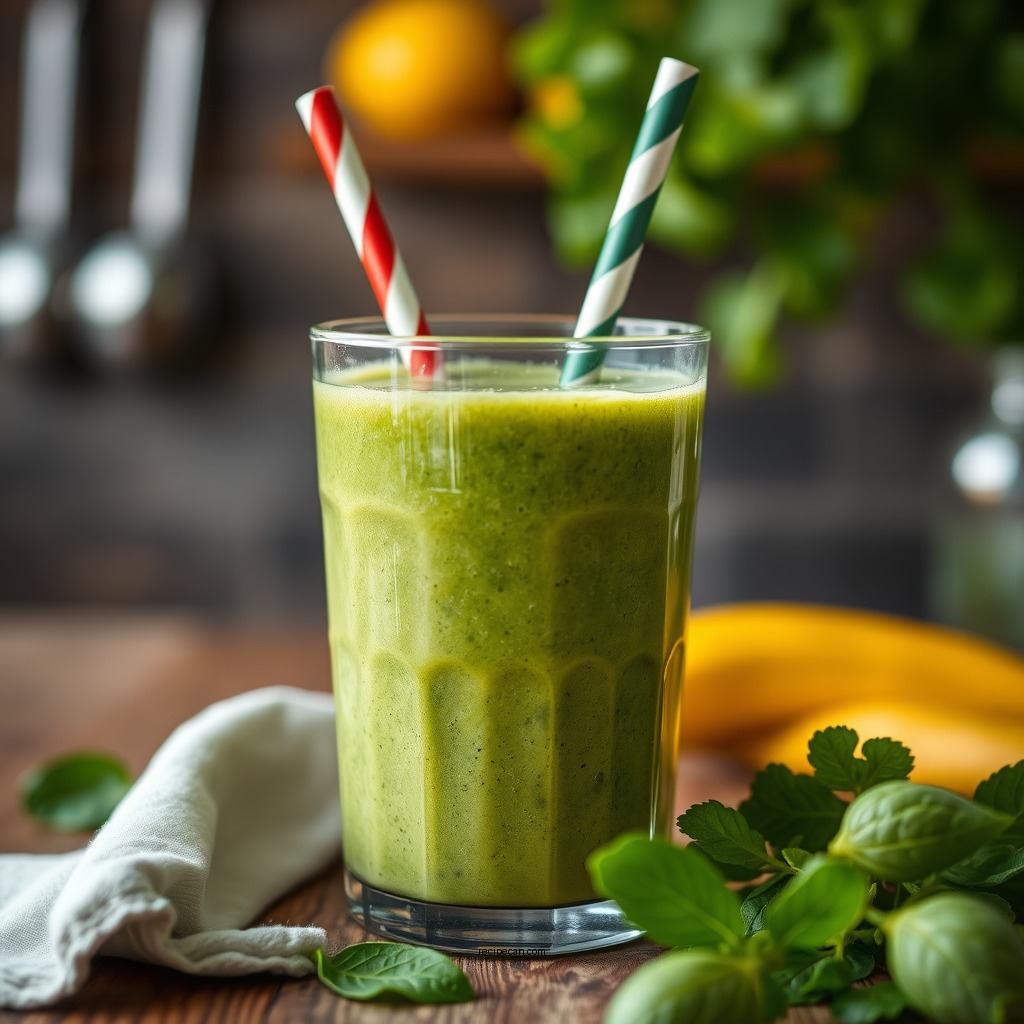 Classic Green Smoothie - magic bullet smoothie recipes