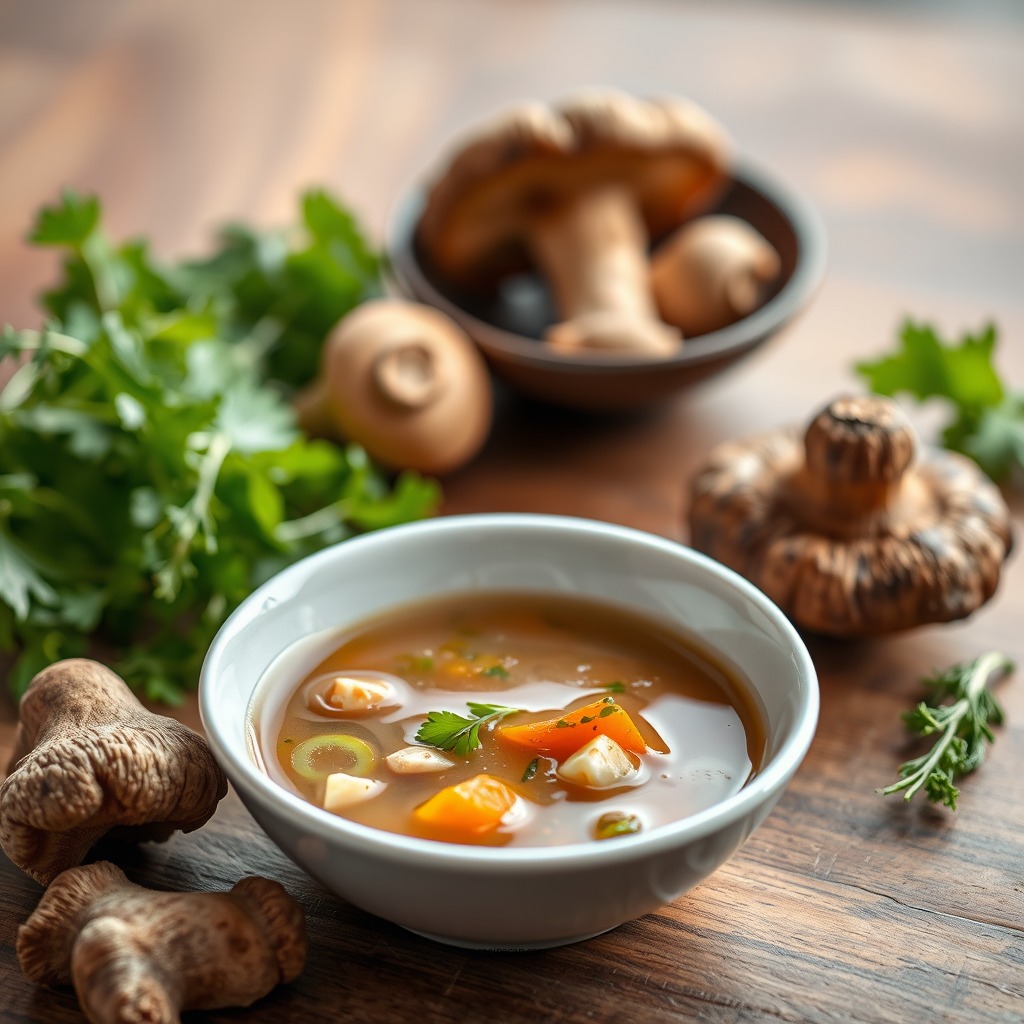 Ingredients You'll Need - maitake soup recipe