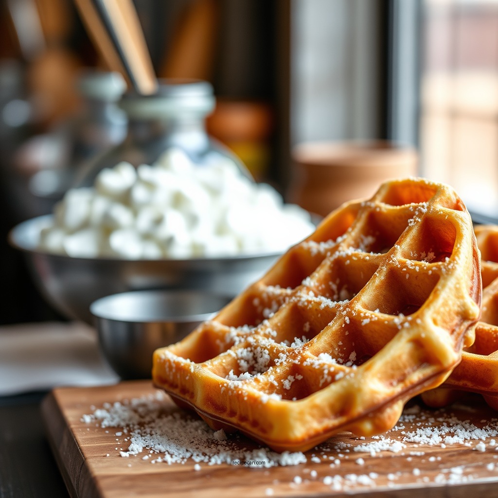 Essential Ingredients - malted waffle recipe