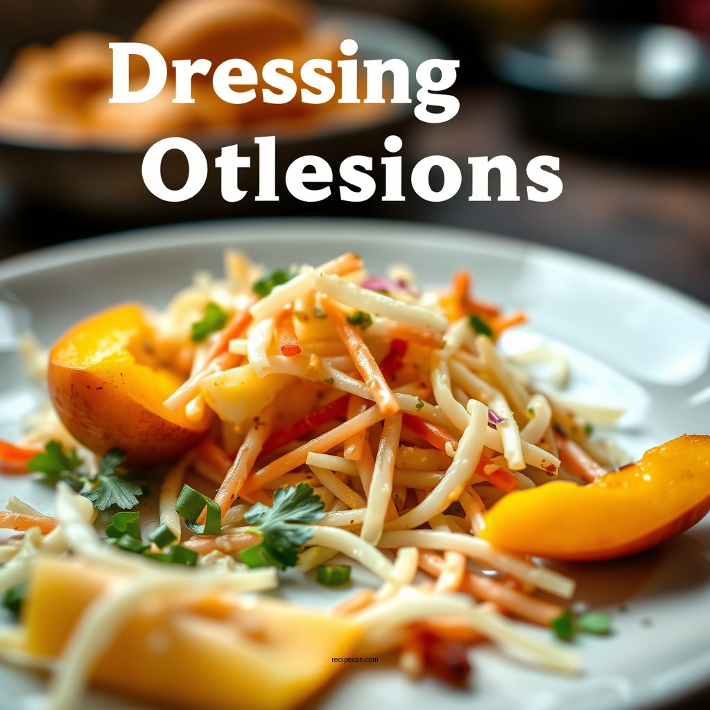 Dressing Options - mango coleslaw recipe