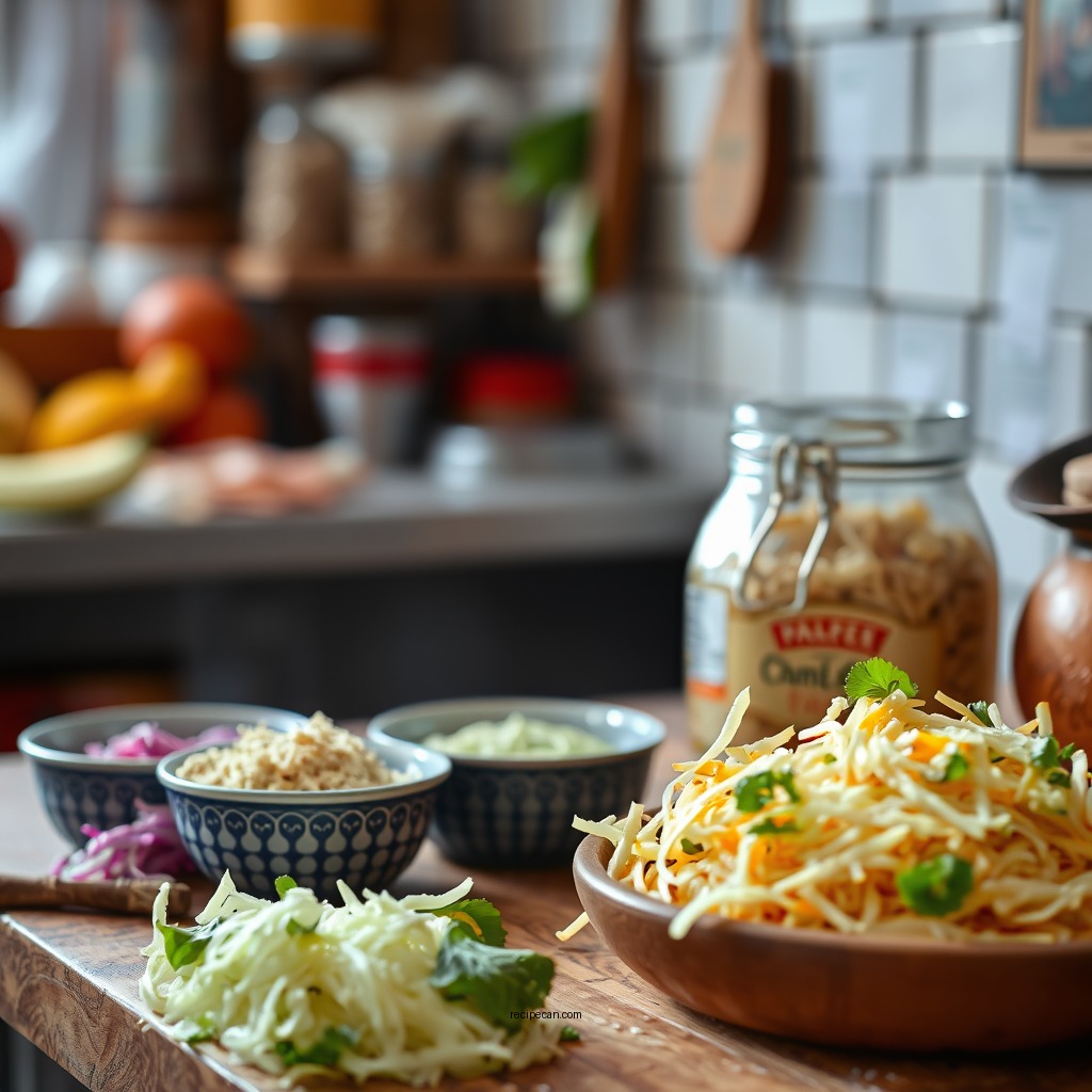 Ingredients You'll Need - mango coleslaw recipe