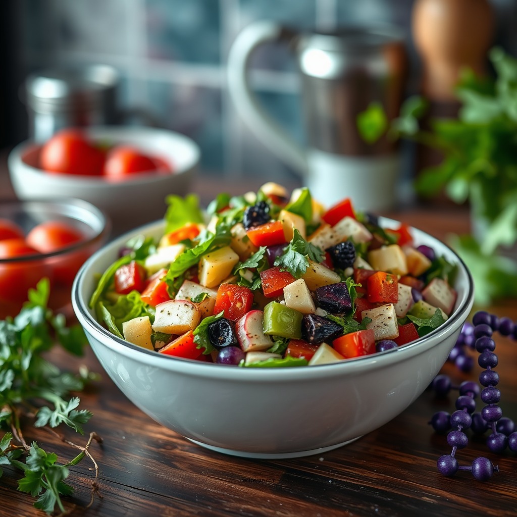 Ingredients for the Perfect Mardi Gras Salad - mardi gras salad recipe