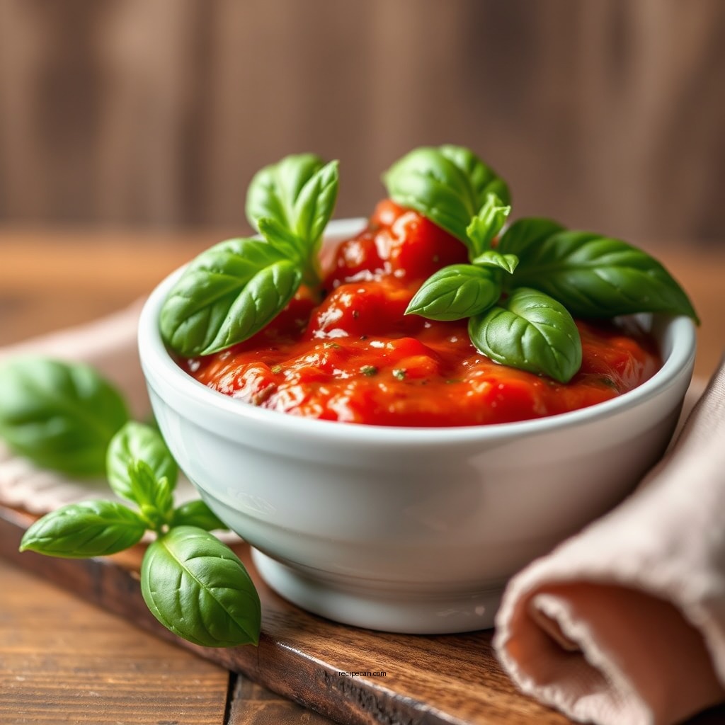 Fresh Basil Marinara Sauce - marinara sauce recipes