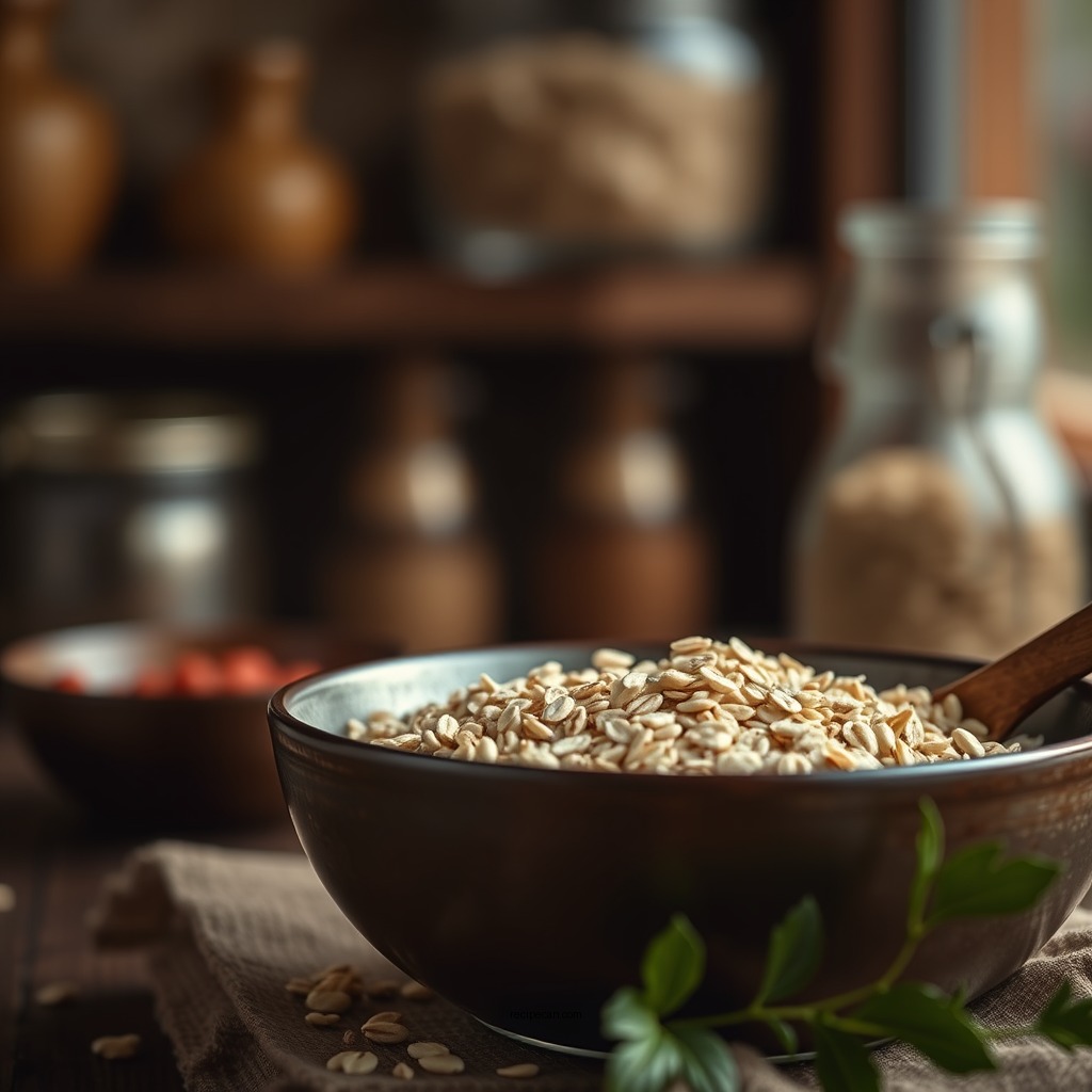 Ingredients Needed for Masala Oats - masala oats recipe