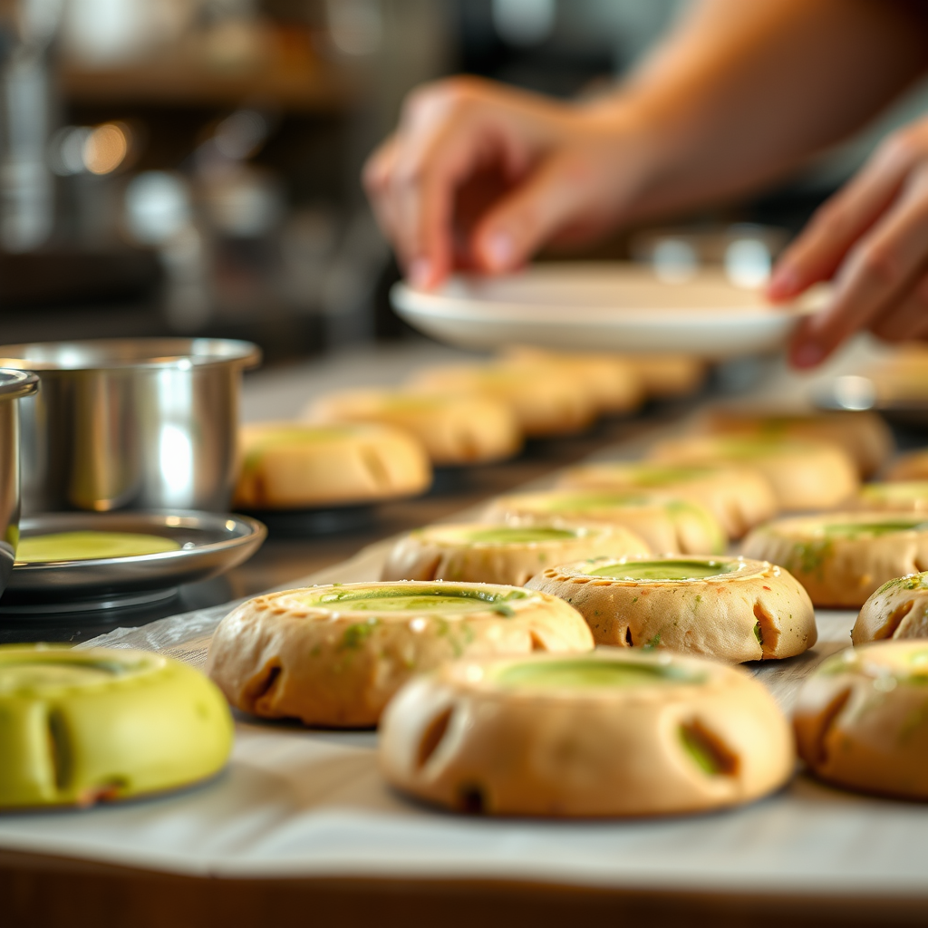 Step-by-Step Instructions - matcha cookie recipe