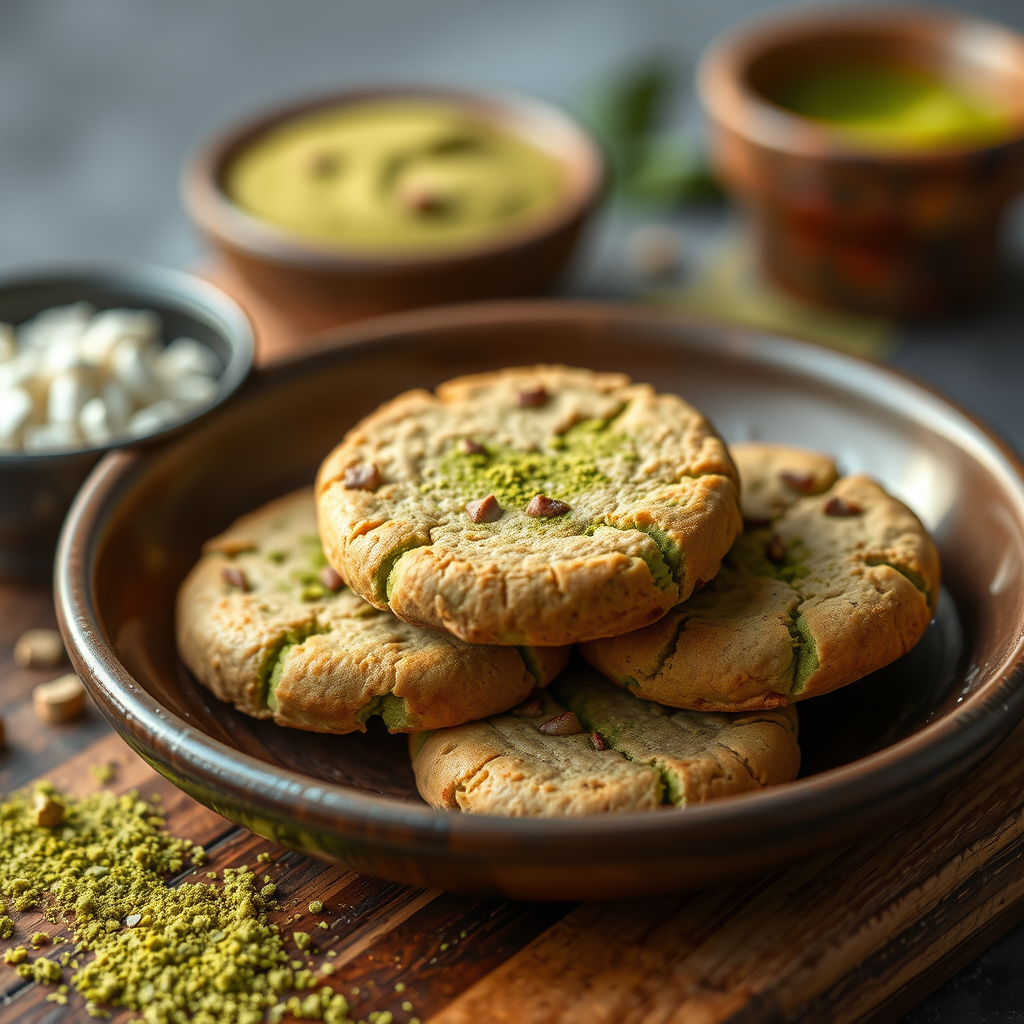 Ingredients You’ll Need - matcha cookies recipe