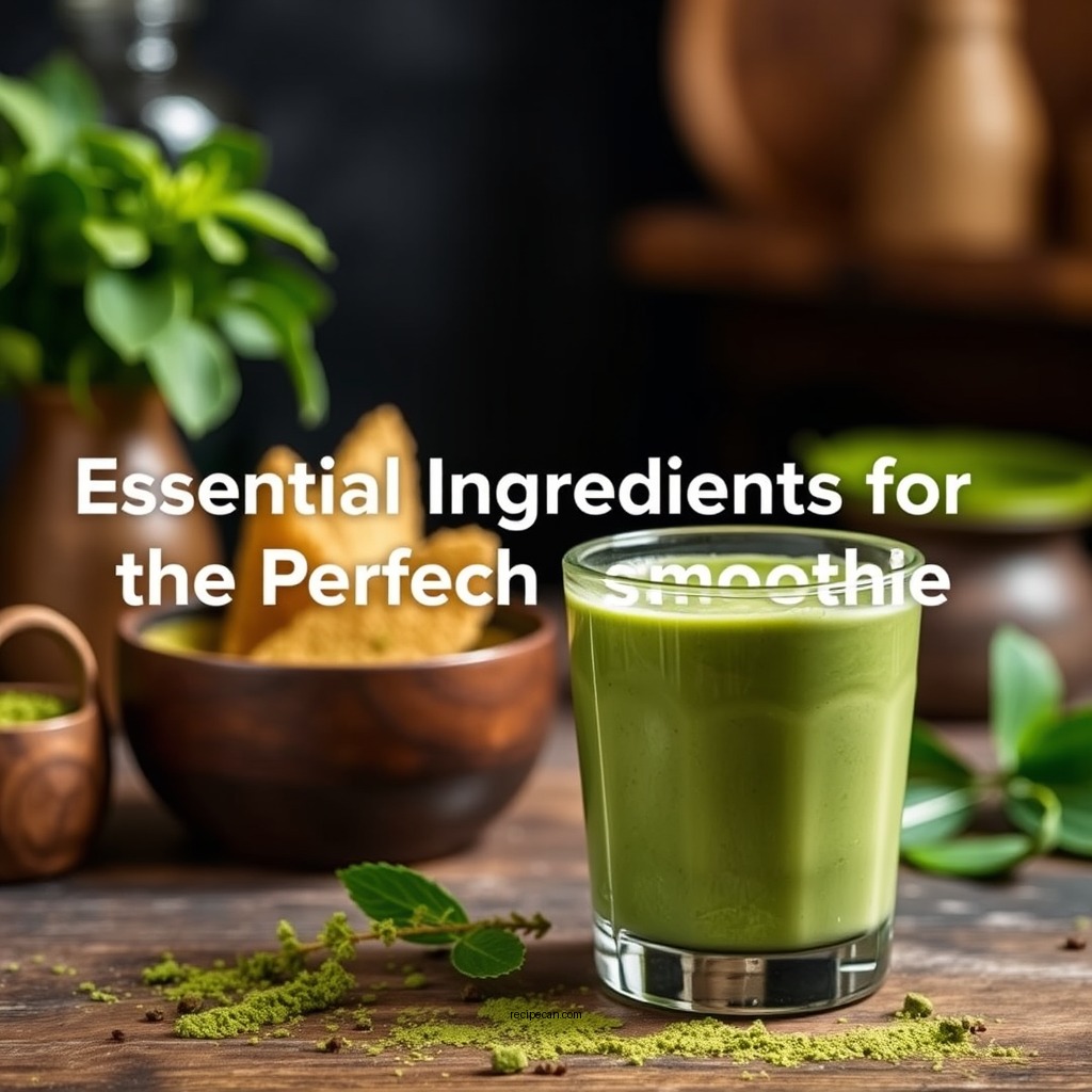 Essential Ingredients for the Perfect Matcha Smoothie - matcha tea smoothie recipe