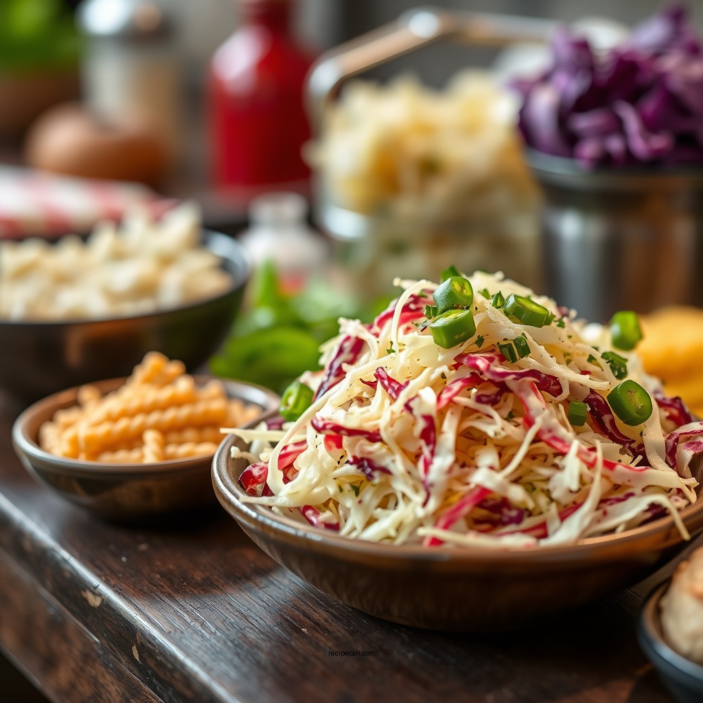 Ingredients You'll Need - mayo coleslaw recipe