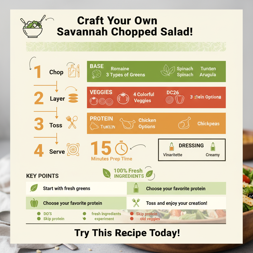 mcalister's savannah chopped salad recipe - Data Infographic and Statistics