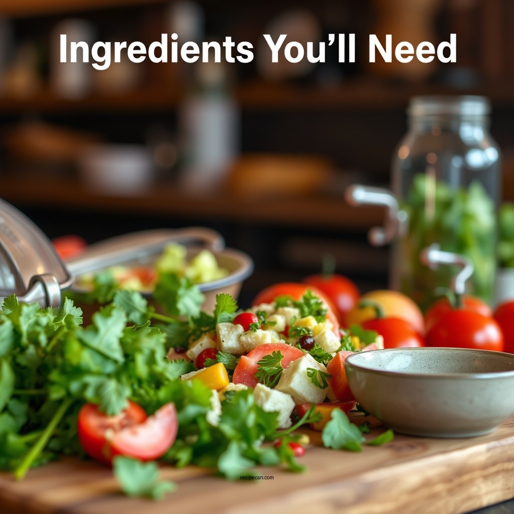 Ingredients You'll Need - mcalister's savannah chopped salad recipe