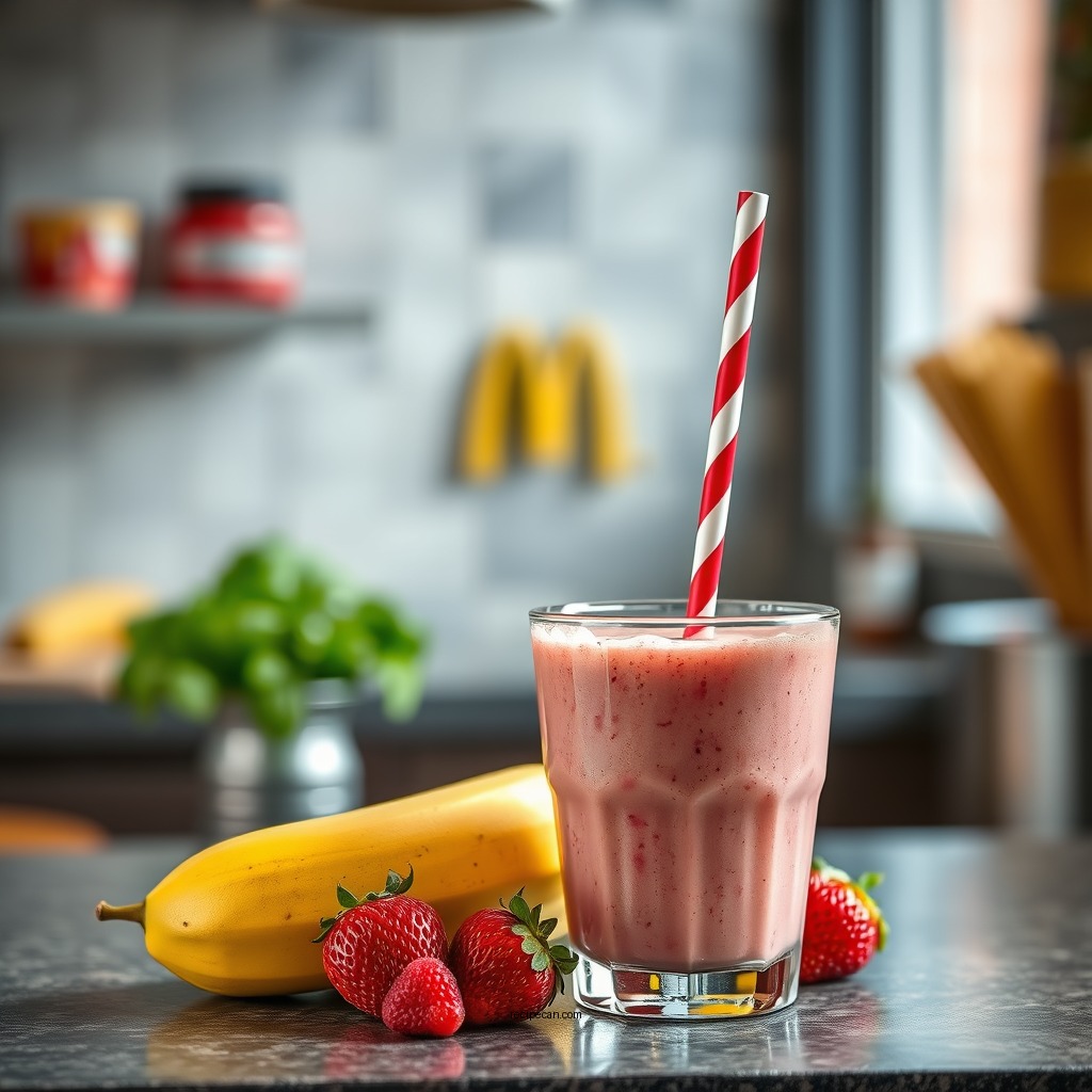 Ingredients You'll Need - mcdonalds strawberry banana smoothie recipe