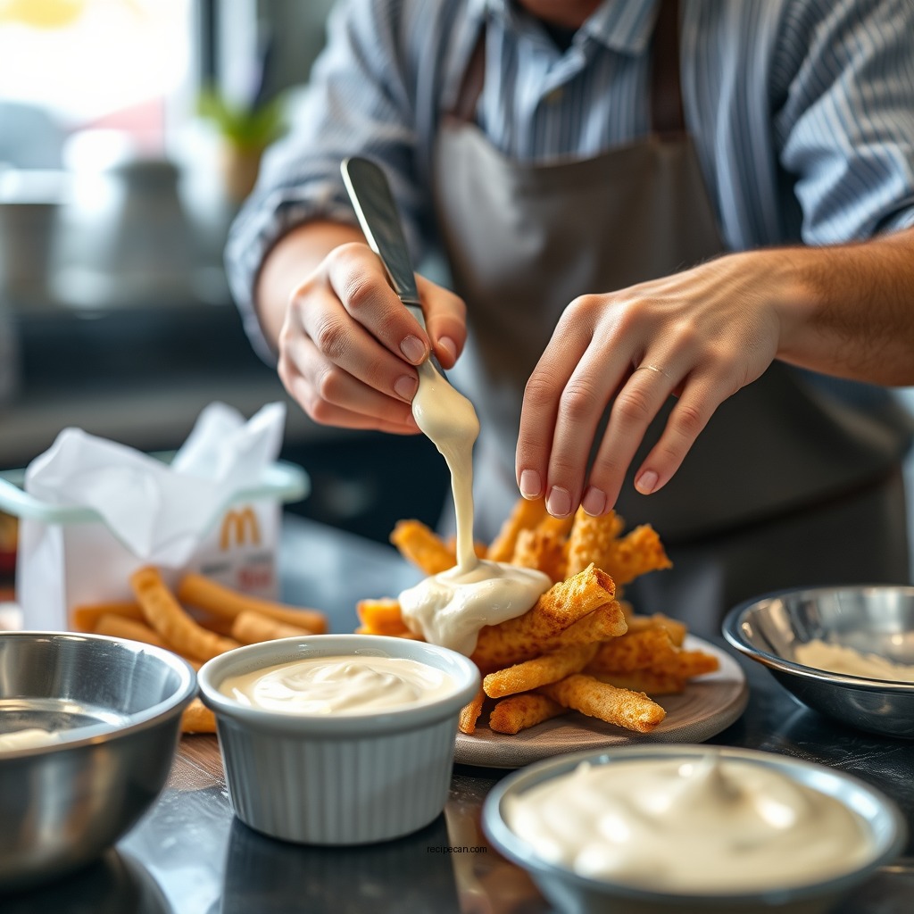 Step-by-Step Preparation - mcdonald's tartar sauce recipe
