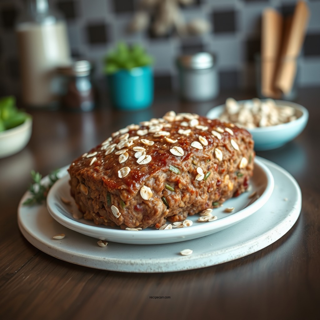 Benefits of Using Oats in Meatloaf - meatloaf recipe using oats