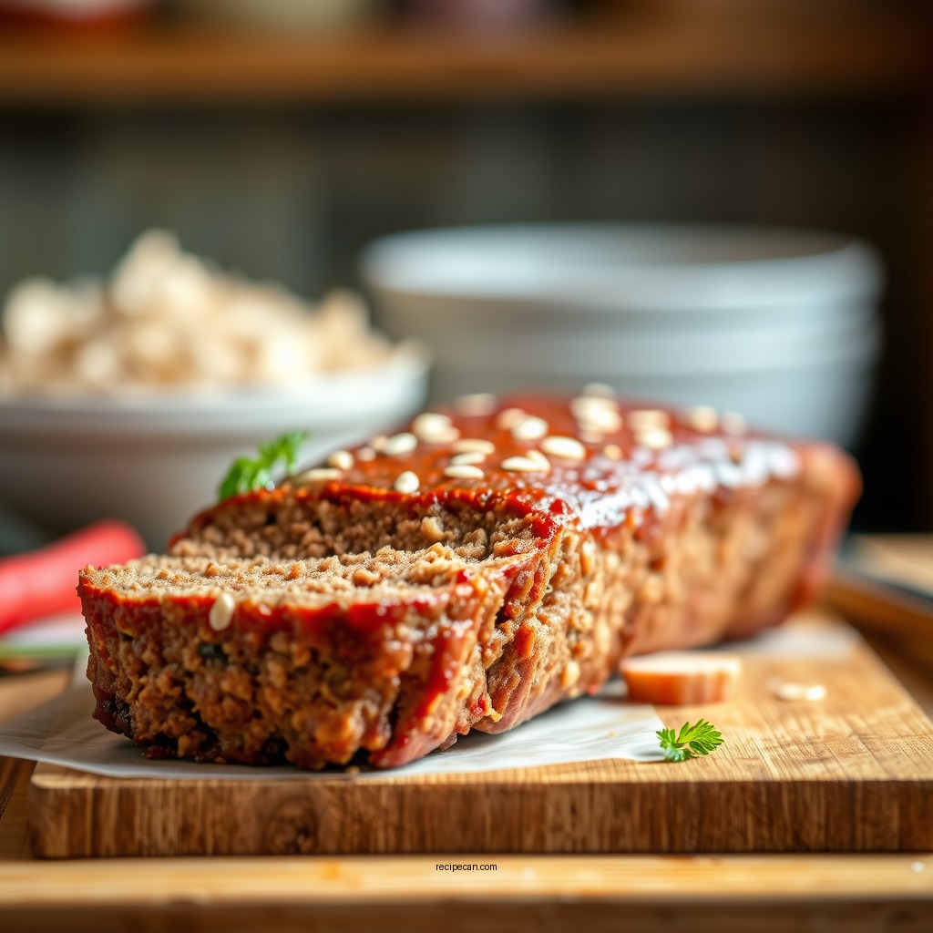 Shaping and Baking Your Meatloaf - meatloaf recipe using quaker oats